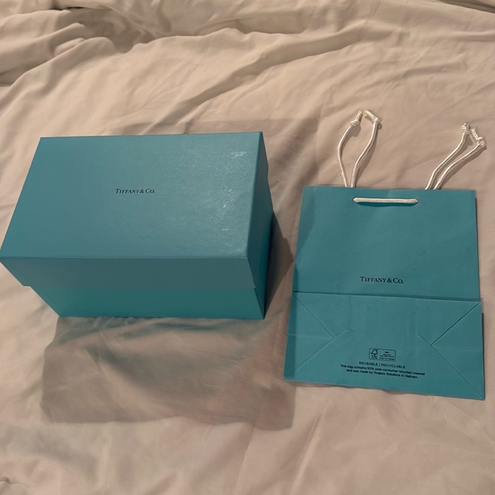 Tiffany box and bag